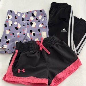 3 items in Size 5 by Hanna Andersson, Under Armour and Adidas